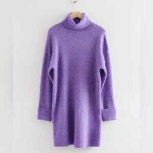 NWT & Other Stories Relaxed Wool Sweater Dress